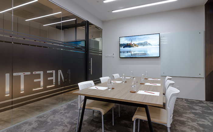 Private meeting spaces